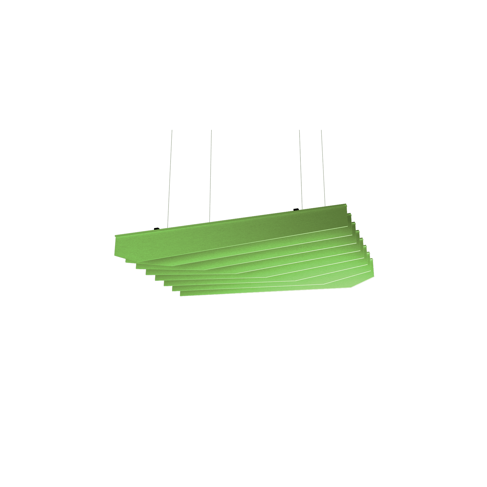 Suspended Sound Absorbent Light Panel Rectangular gallery detail image