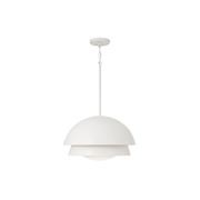 Clifford 1 Light Pendant in Matte White gallery detail image
