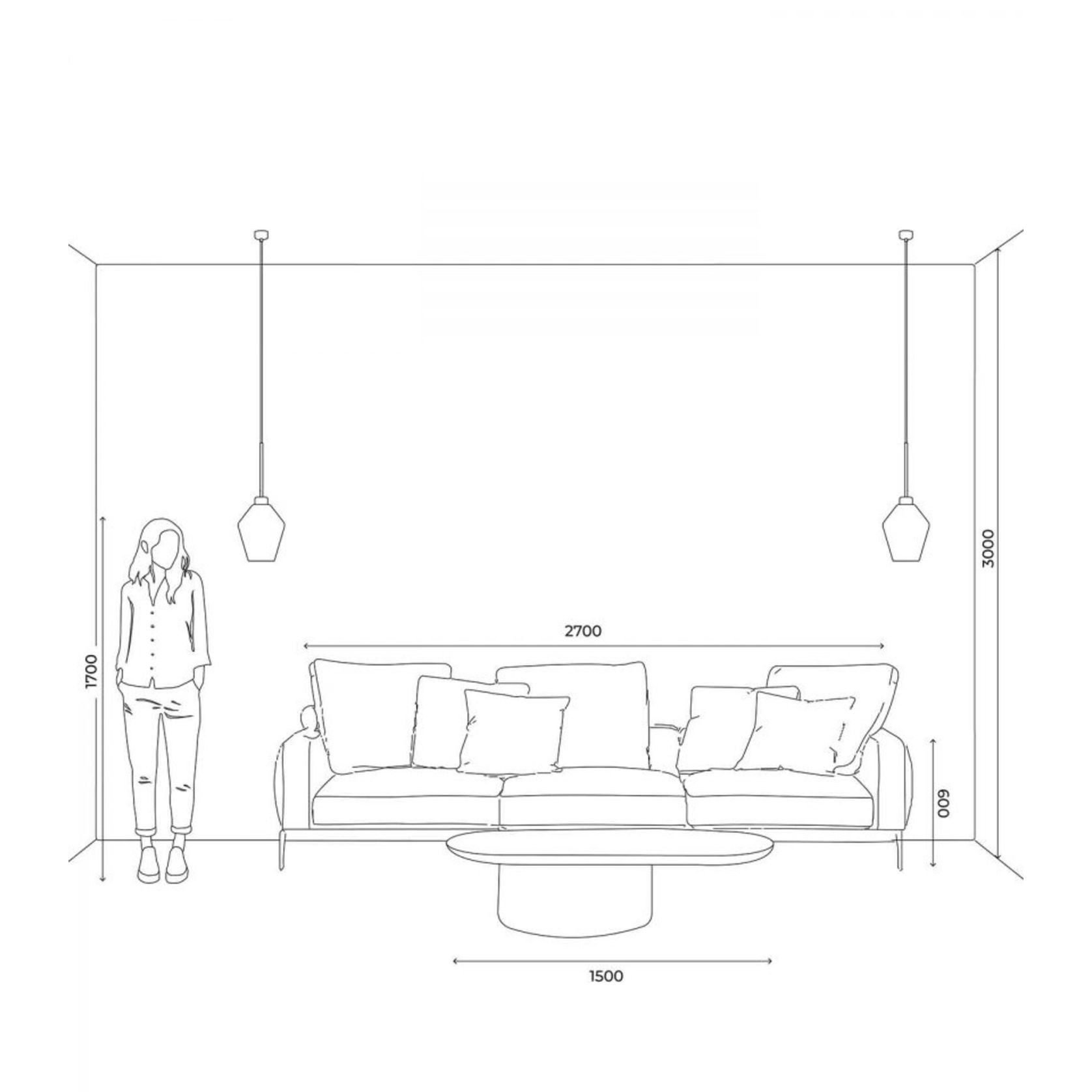 Parlour Lite Geo Pendant Light gallery detail image