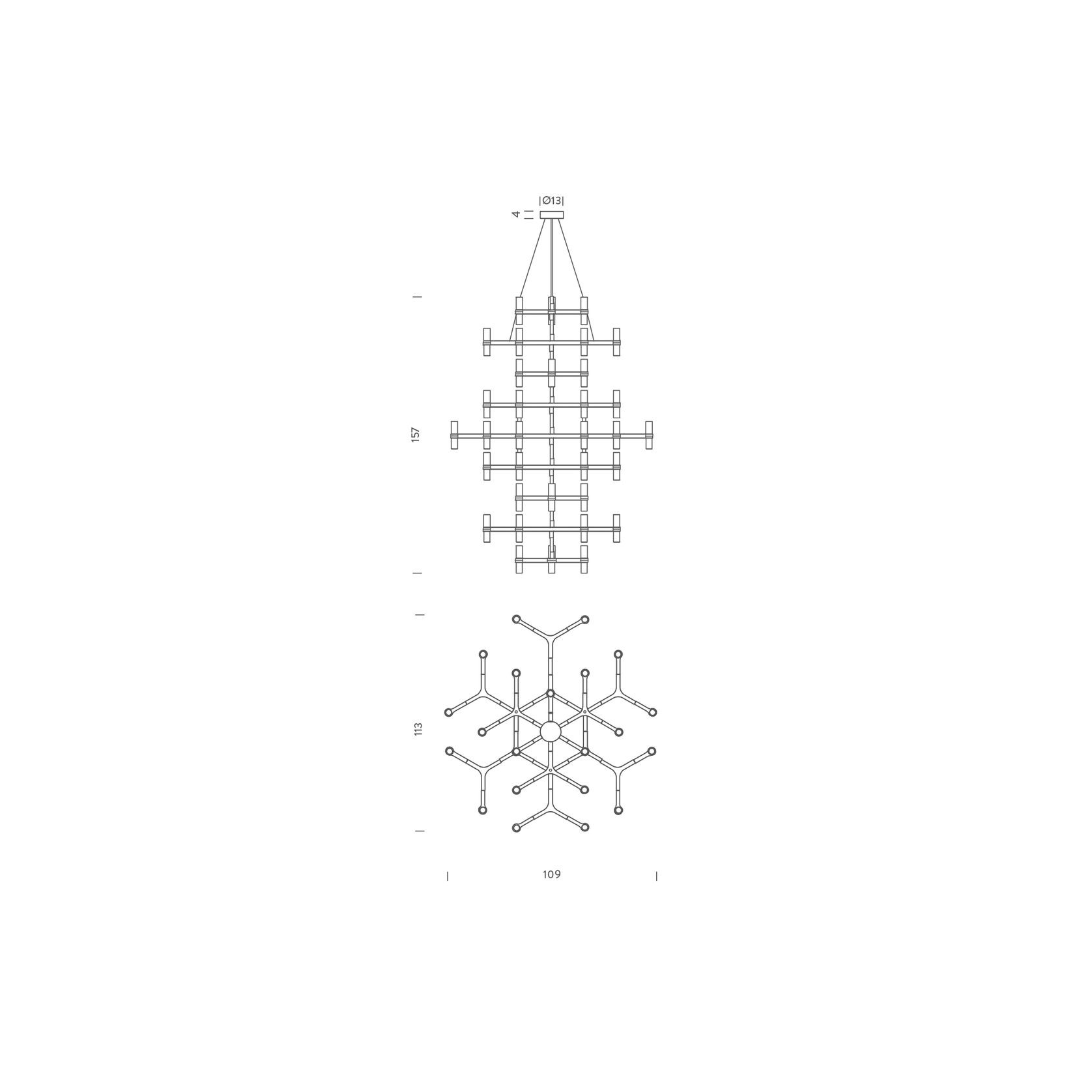 Crown Summa Pendant Light gallery detail image