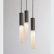 Flume Alabaster 3lt Pendant Light gallery detail image
