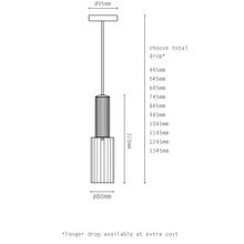 Flume Large Pendant Light gallery detail image