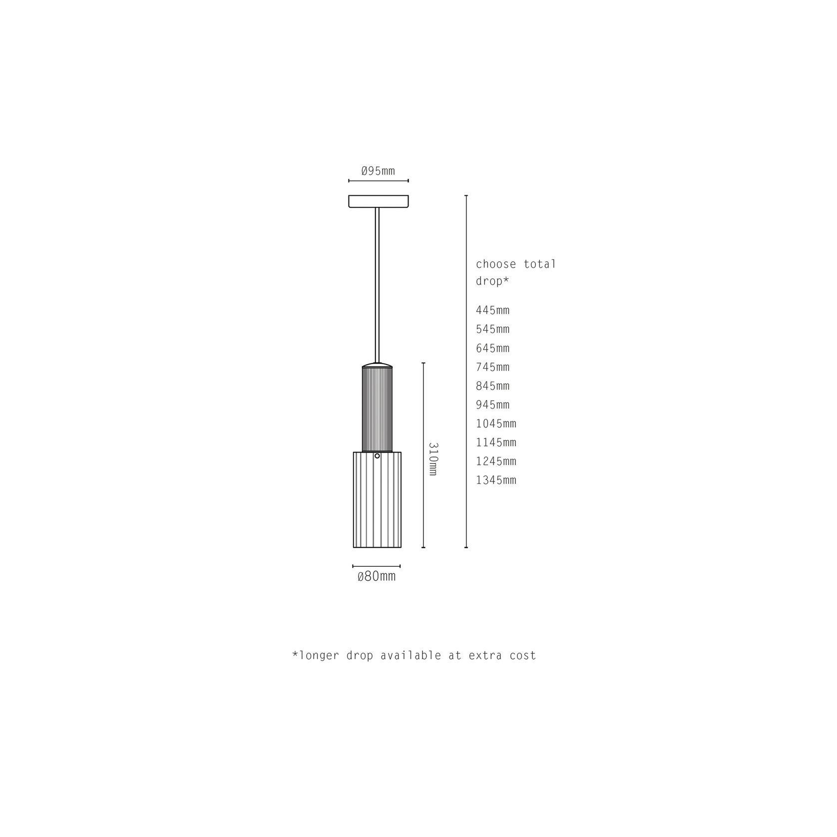 Flume Large Pendant Light gallery detail image