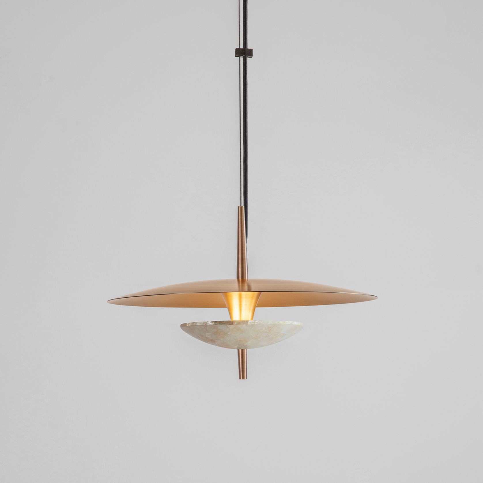 Luna Capiz Pendant Light gallery detail image