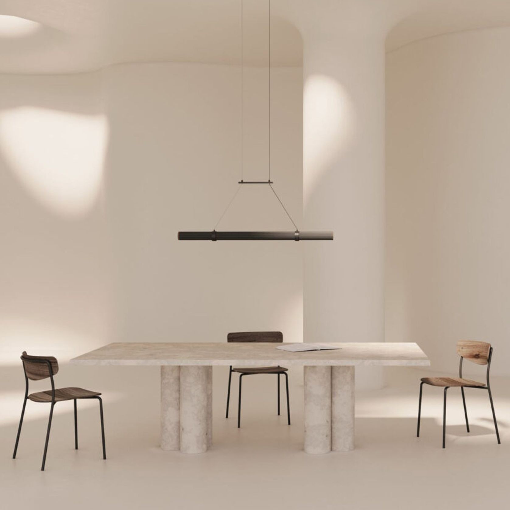 Niro Linear Pendant Light gallery detail image