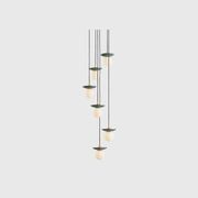 Orbit Stone 6lt Pendant Light gallery detail image