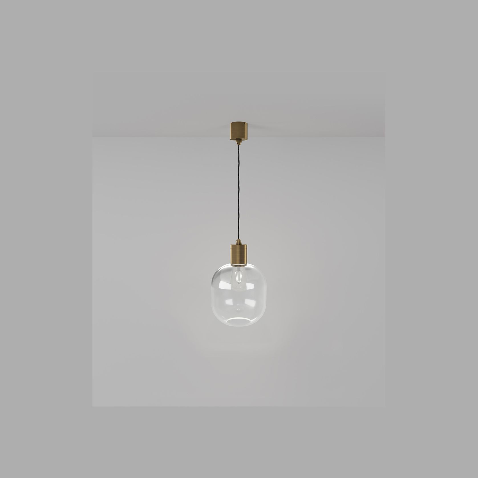 Parlour Curve Pendant Light gallery detail image
