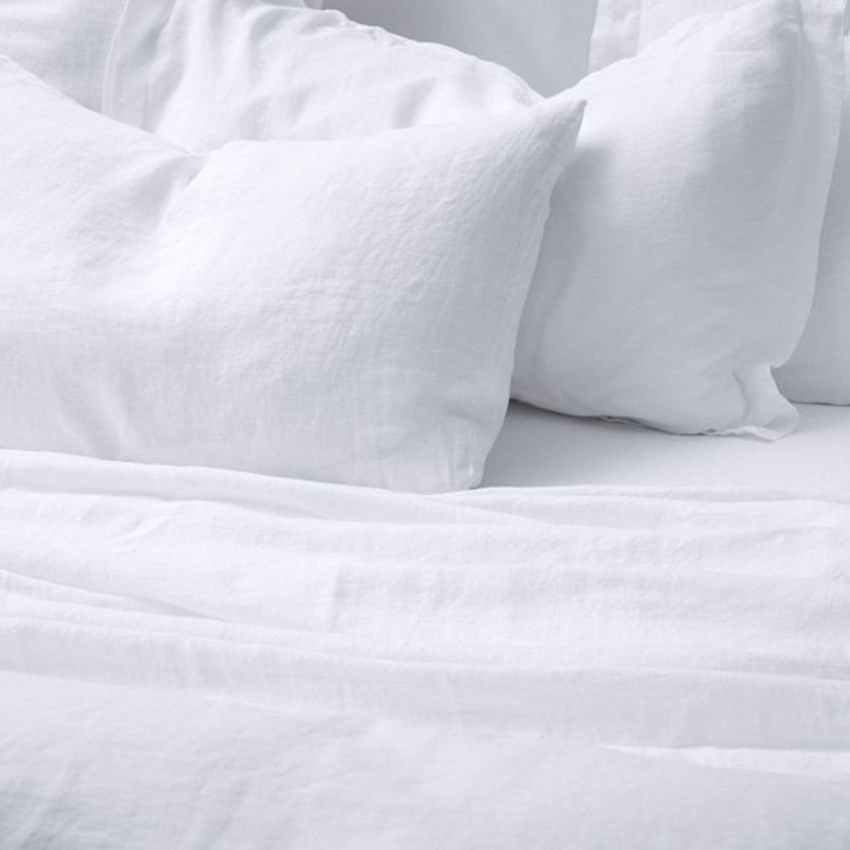 Belgian Linen King Pillow Cases (no flange) gallery detail image