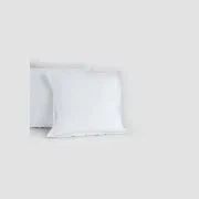 Linen Pillow Cases Stone Standard Pair gallery detail image
