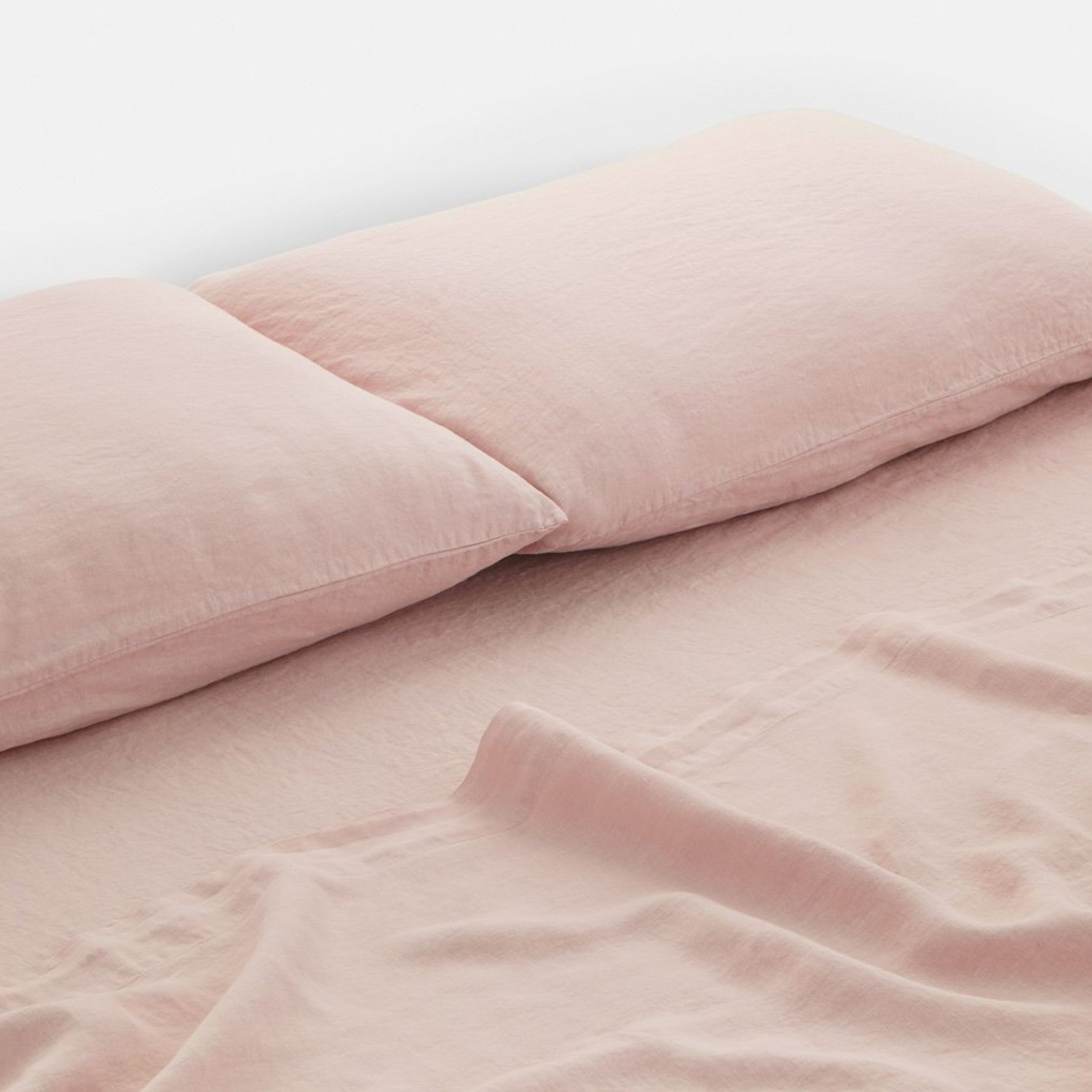 Belgian Linen Tailored Pillow Cases (with flange) gallery detail image