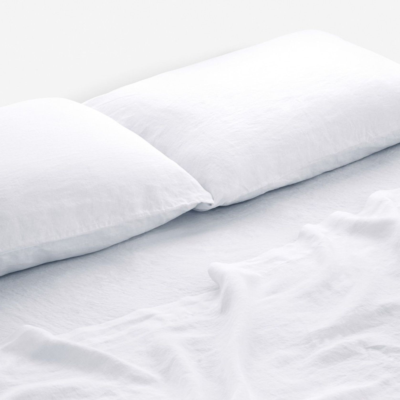 Belgian Linen Tailored Pillow Cases (with flange) gallery detail image