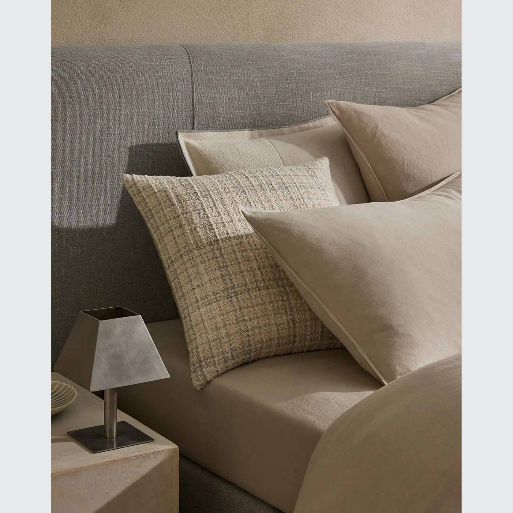 Ravello Pillowcase Pair - Bone | Standard, King or Euro Size gallery detail image
