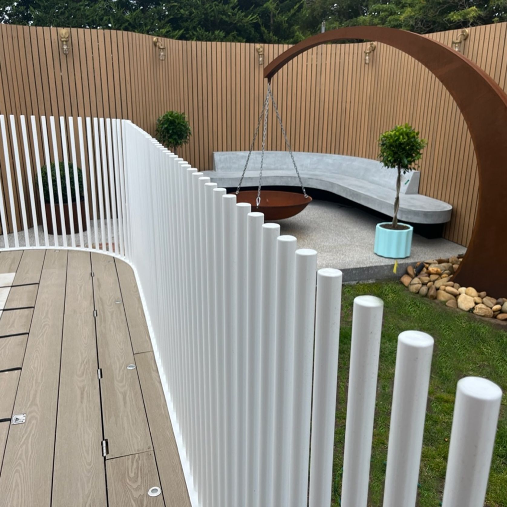 Under Deck UnderCover® Concealed Pool Cover - Powered gallery detail image