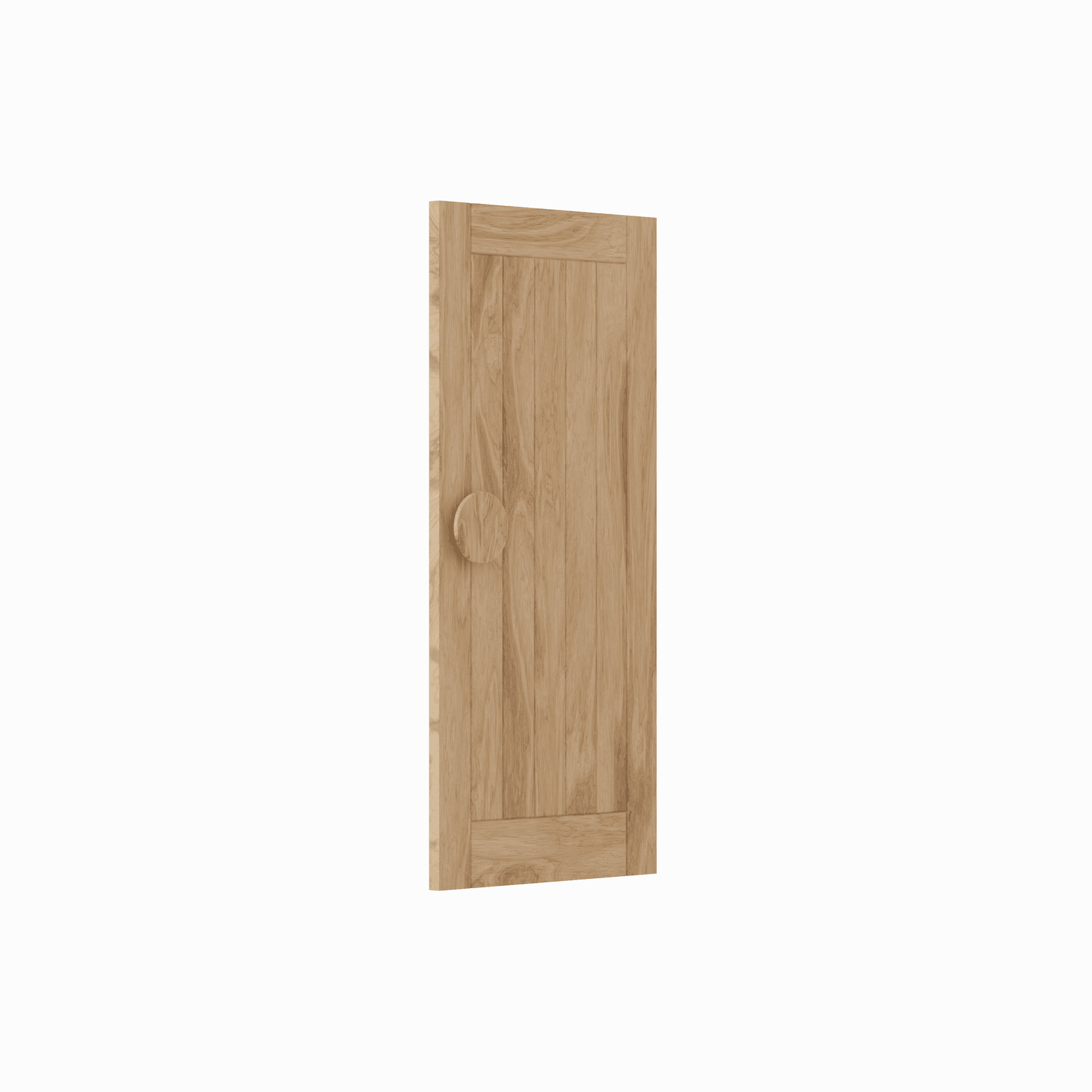Nixon Wooden Round Door Pull Handle gallery detail image