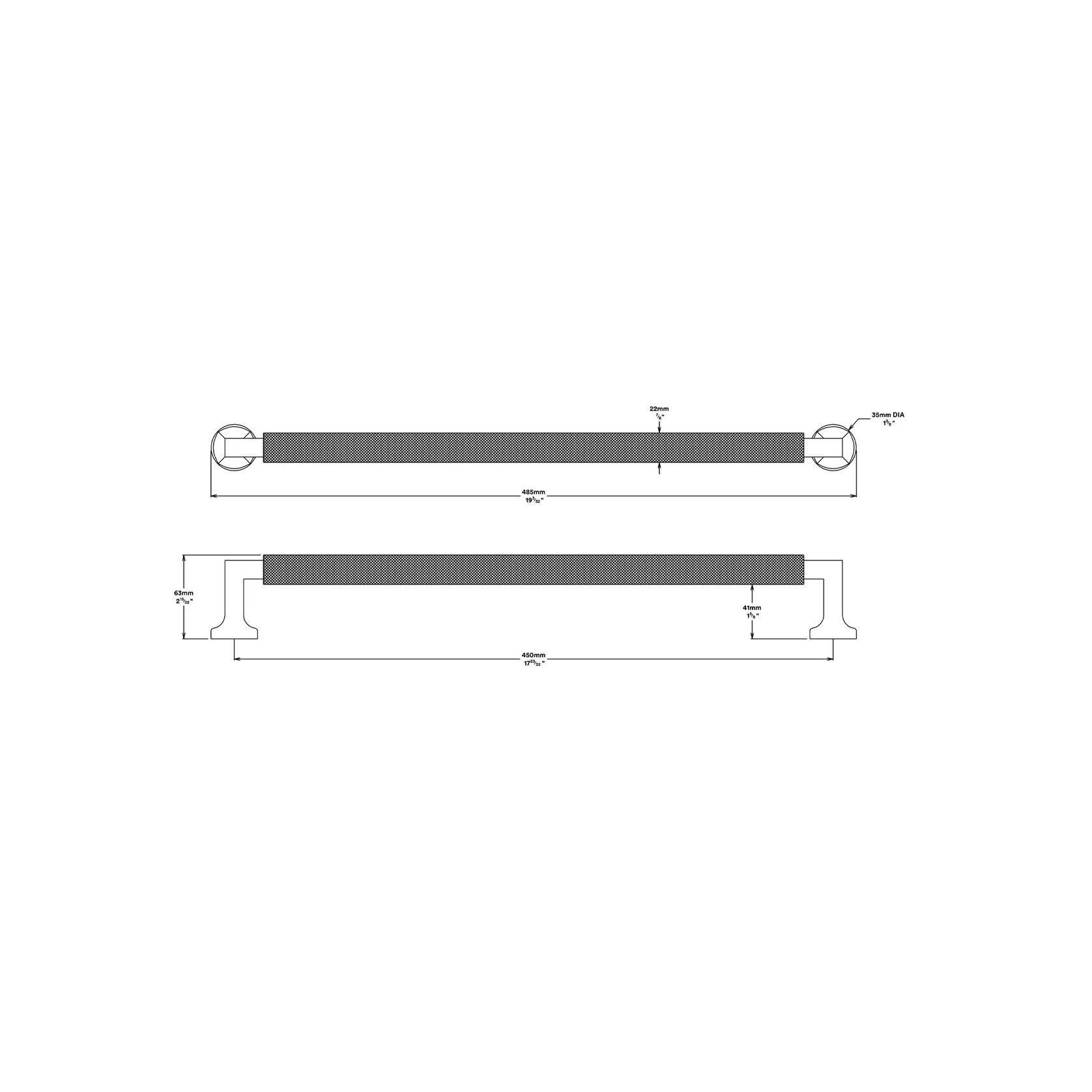 Iver Brunswick Door Pull Handle gallery detail image