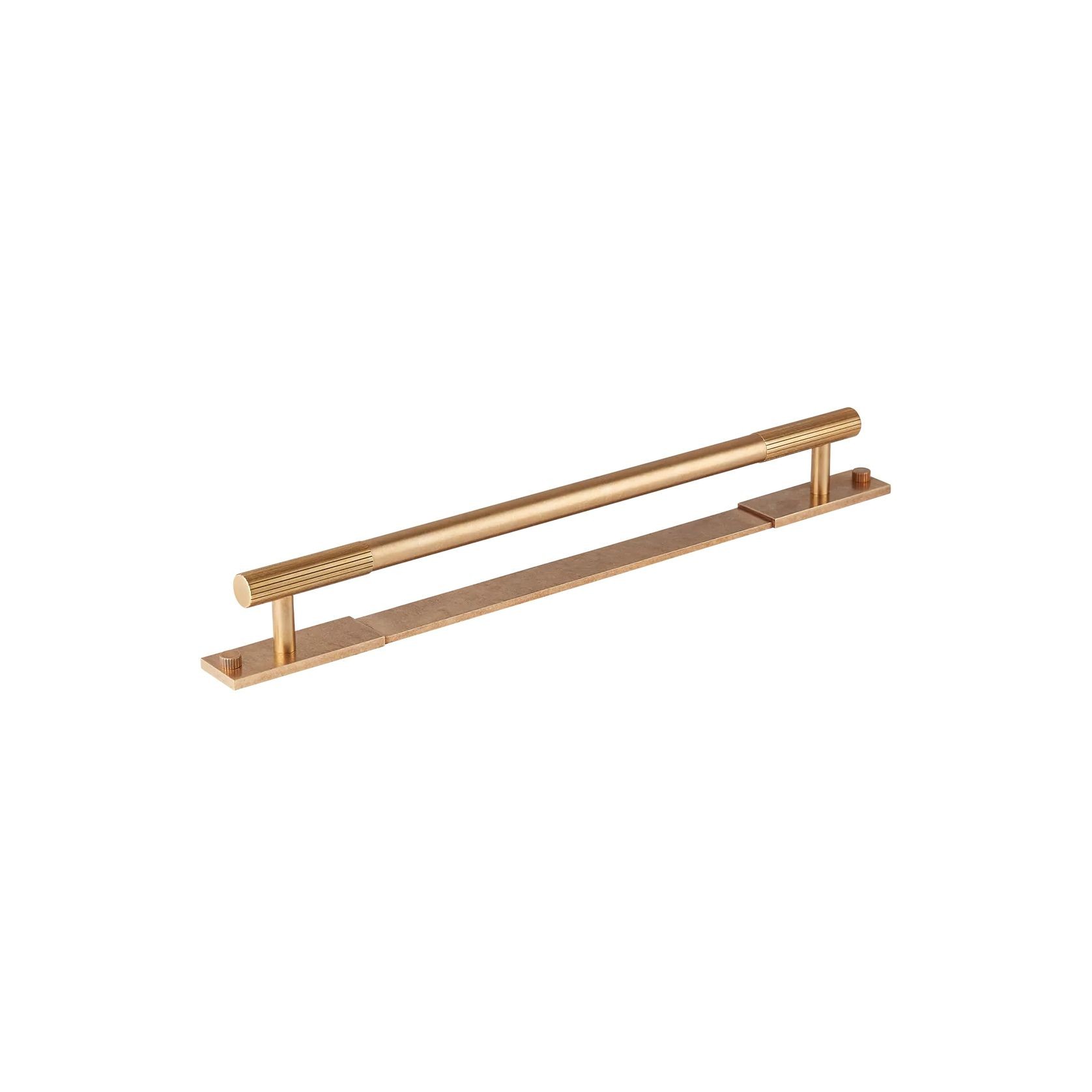 Armac Martin - Mix2 Straight Knurl Appliance Pull Plate gallery detail image