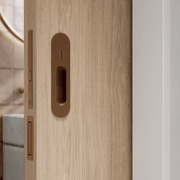 Cavity Slider Edge Pull | Brushed Copper gallery detail image