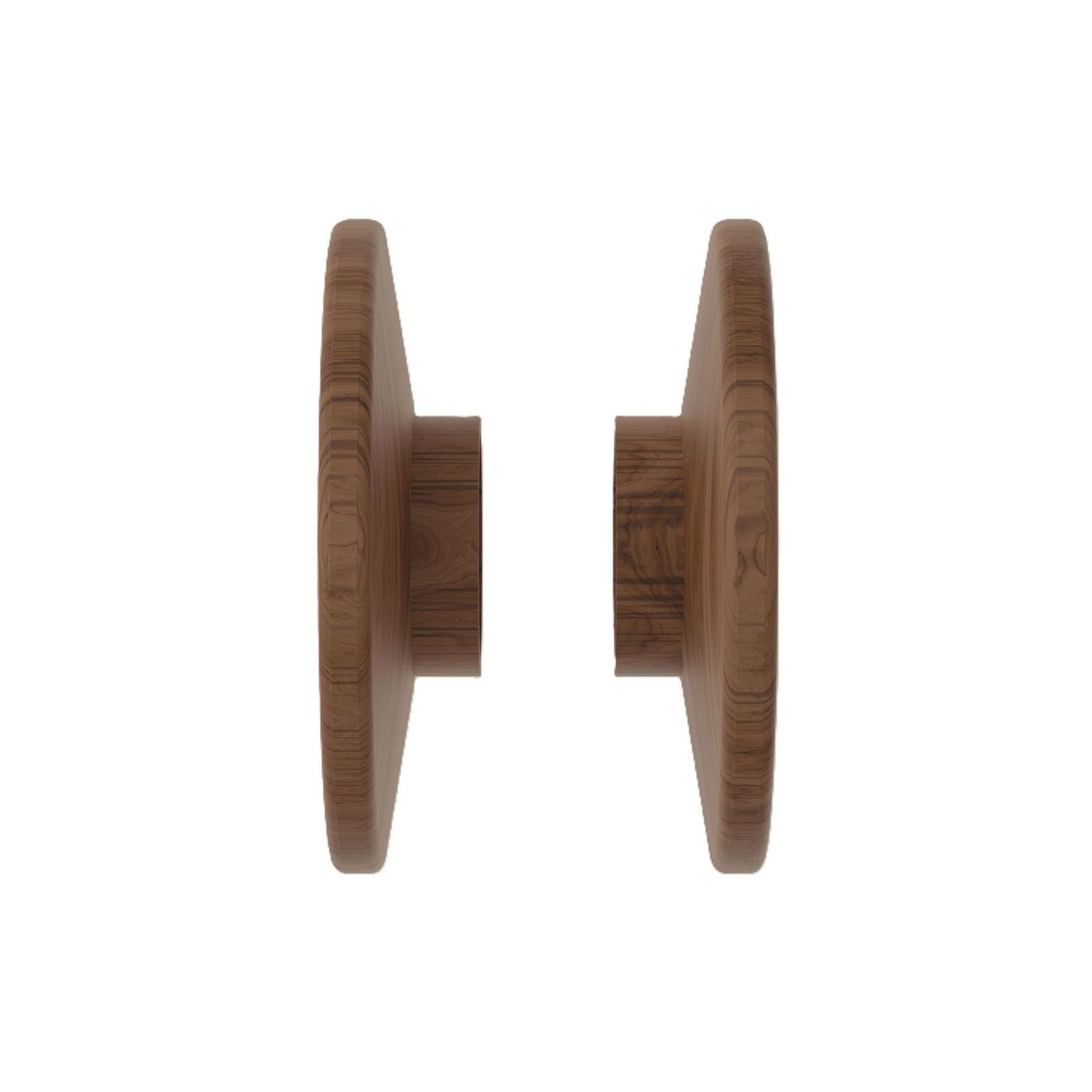 Nixon Wooden Round Door Pull Handle gallery detail image
