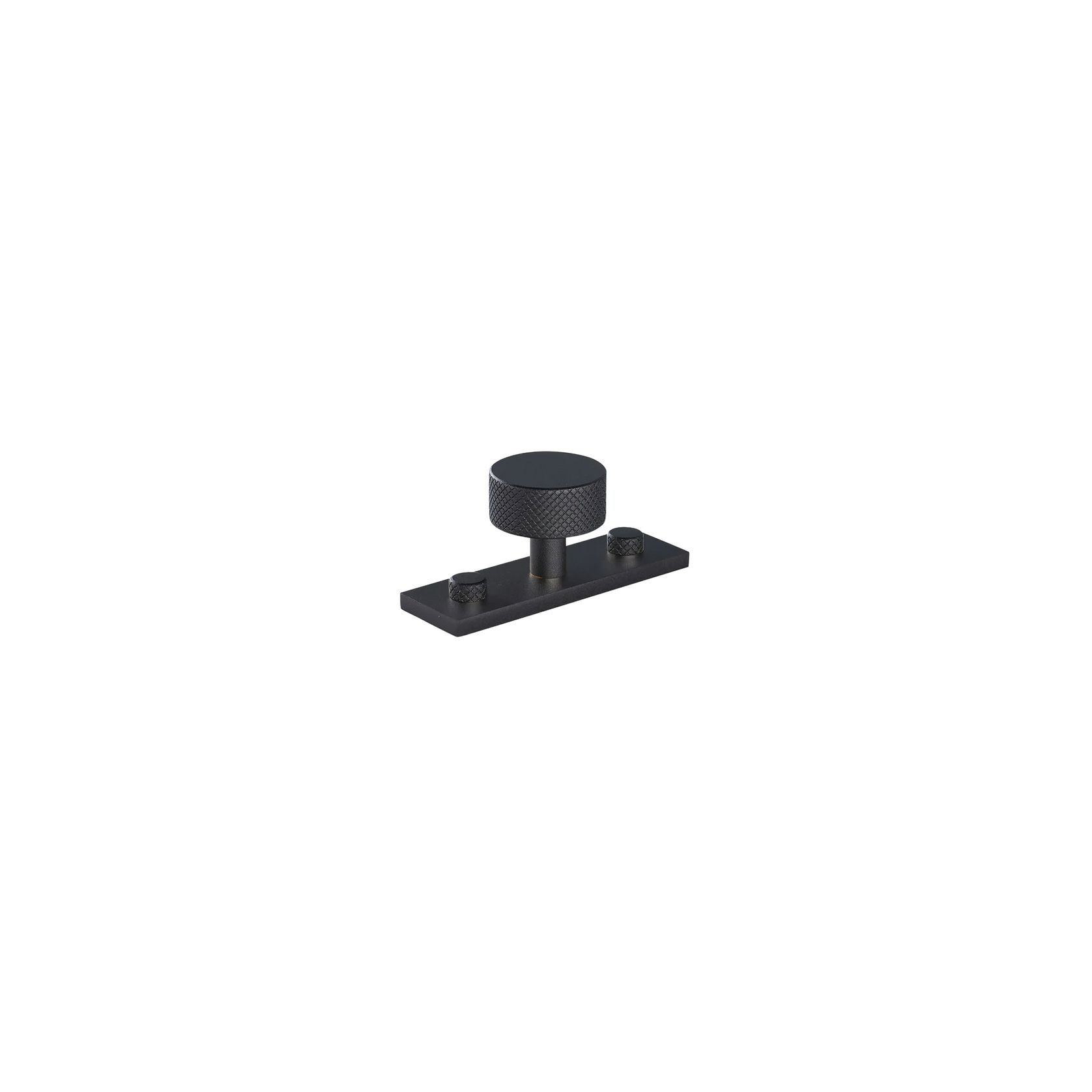 Armac Martin - Mix1 Diamond Knurled Knob w Back Plate gallery detail image