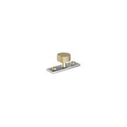 Armac Martin - Mix1 Diamond Knurled Knob w Back Plate gallery detail image