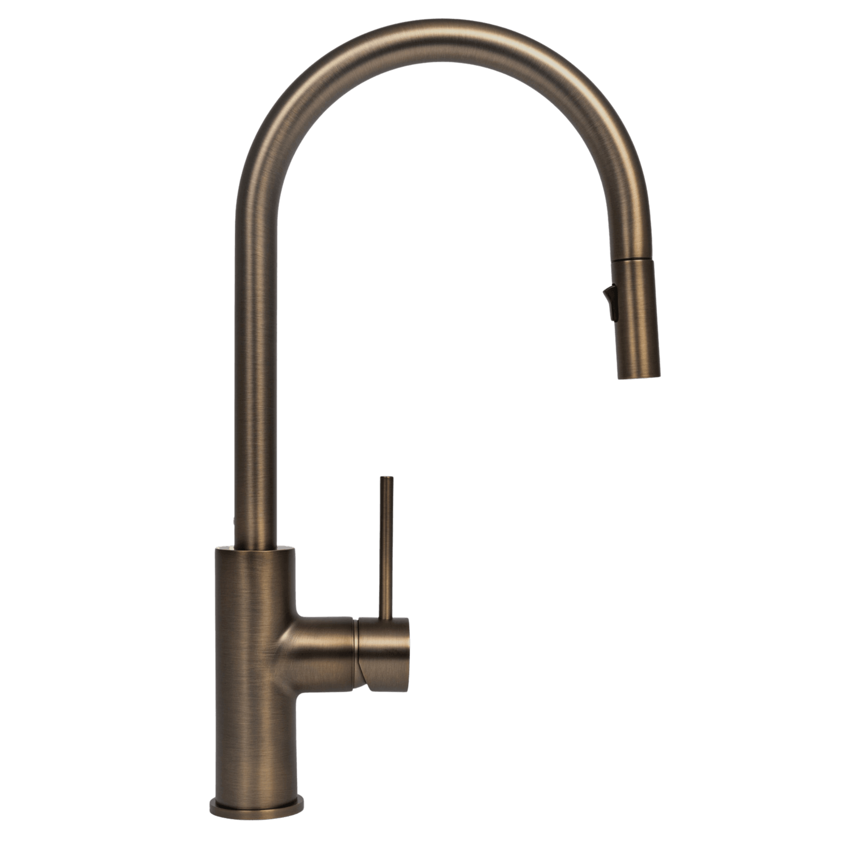 Mira Brushed Vintage Antique Brass Pull Out MKII Mixer gallery detail image