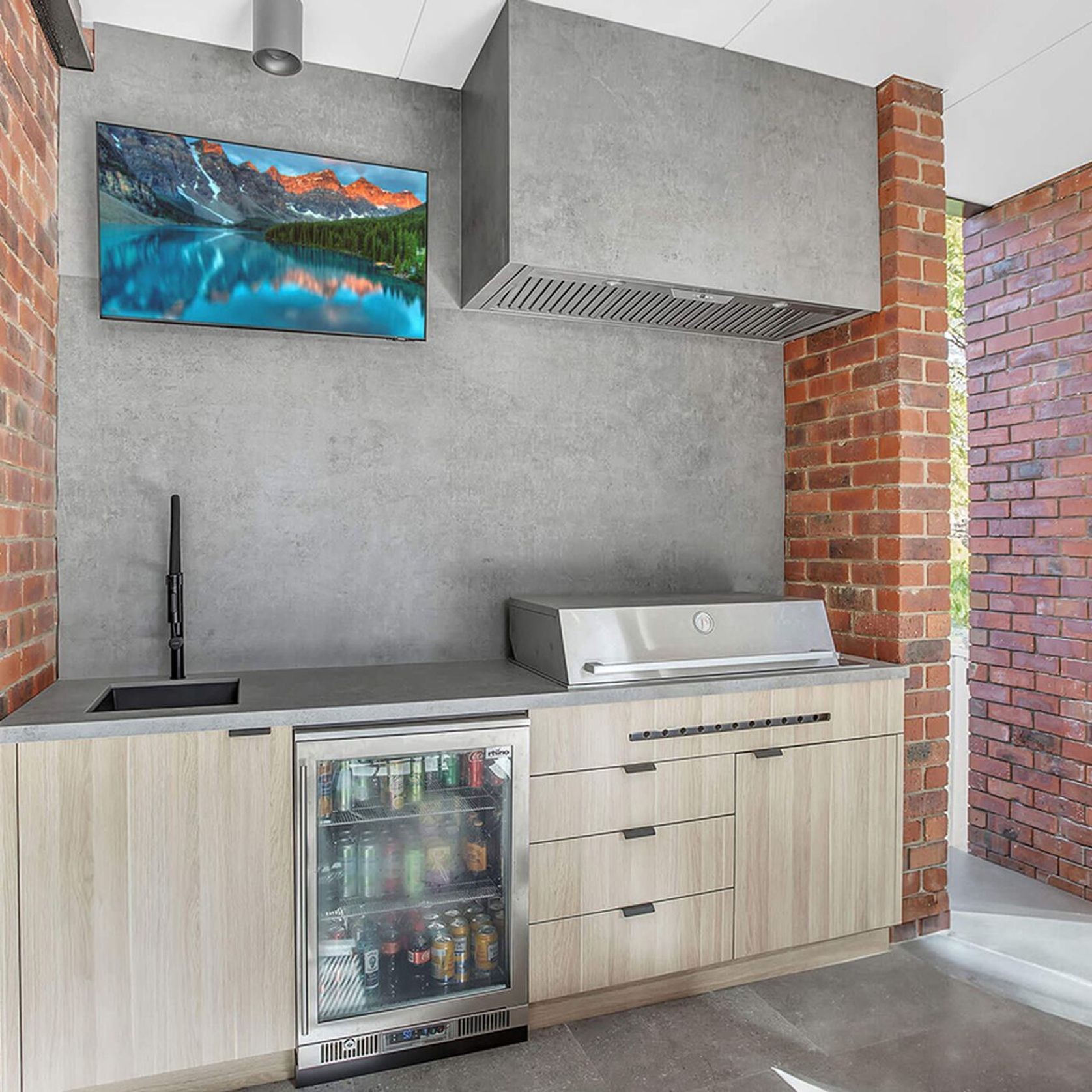 BBQ Alfresco Rangehood 1200mm (Non Silent) - CLUM212 gallery detail image