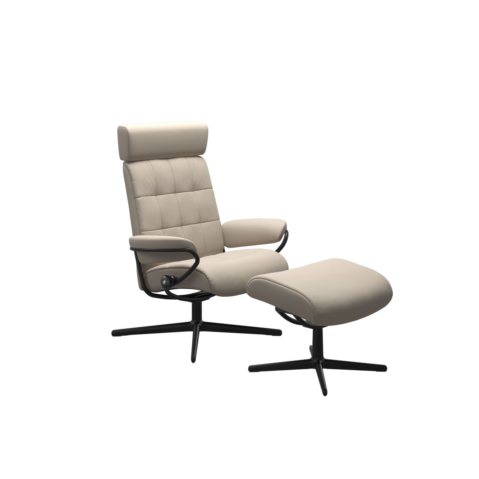 Stressless® London Recliner w/ Adjustable Headrest gallery detail image