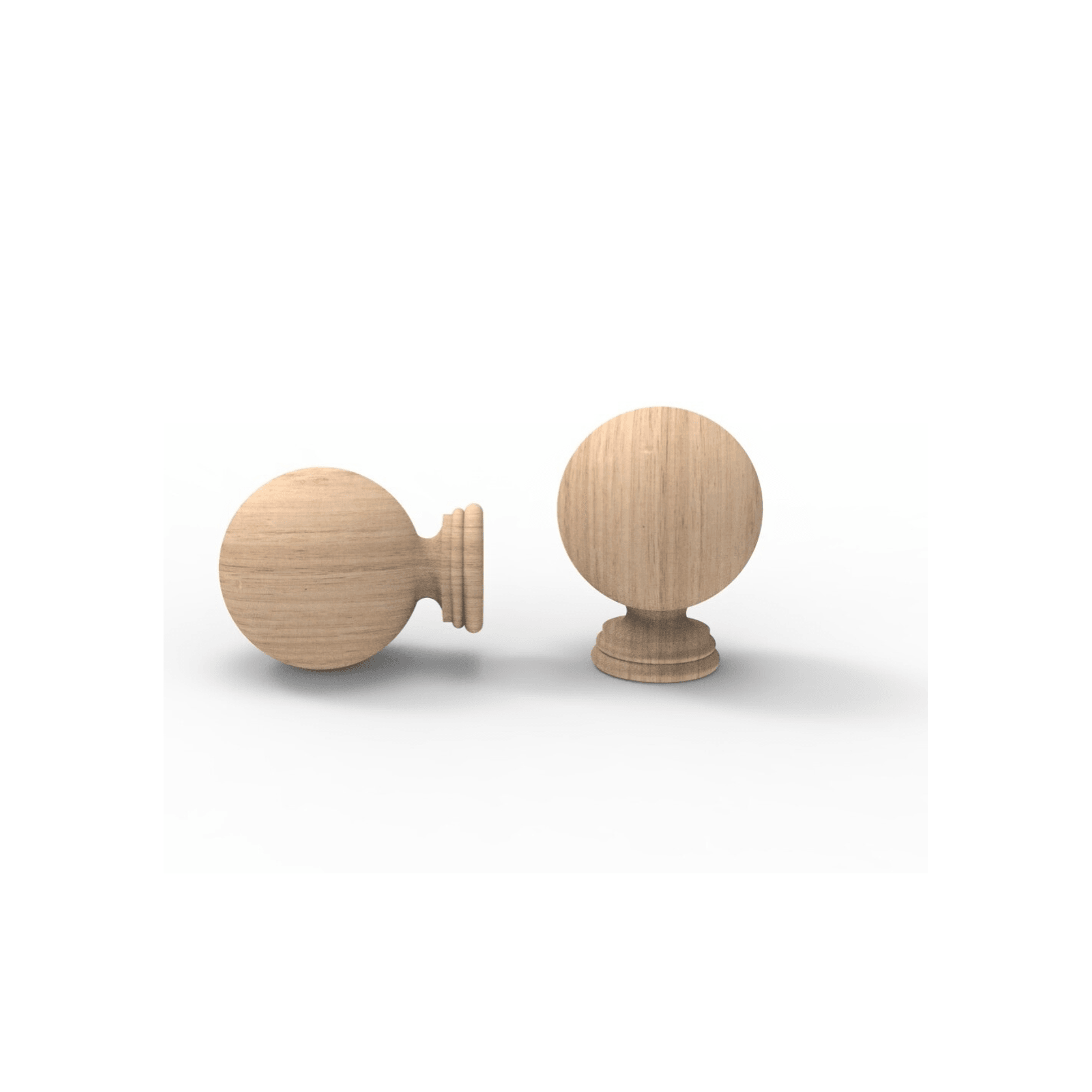 Large Ball - Curtain Rod Finial gallery detail image