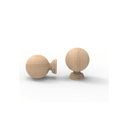 Large Ball - Curtain Rod Finial gallery detail image