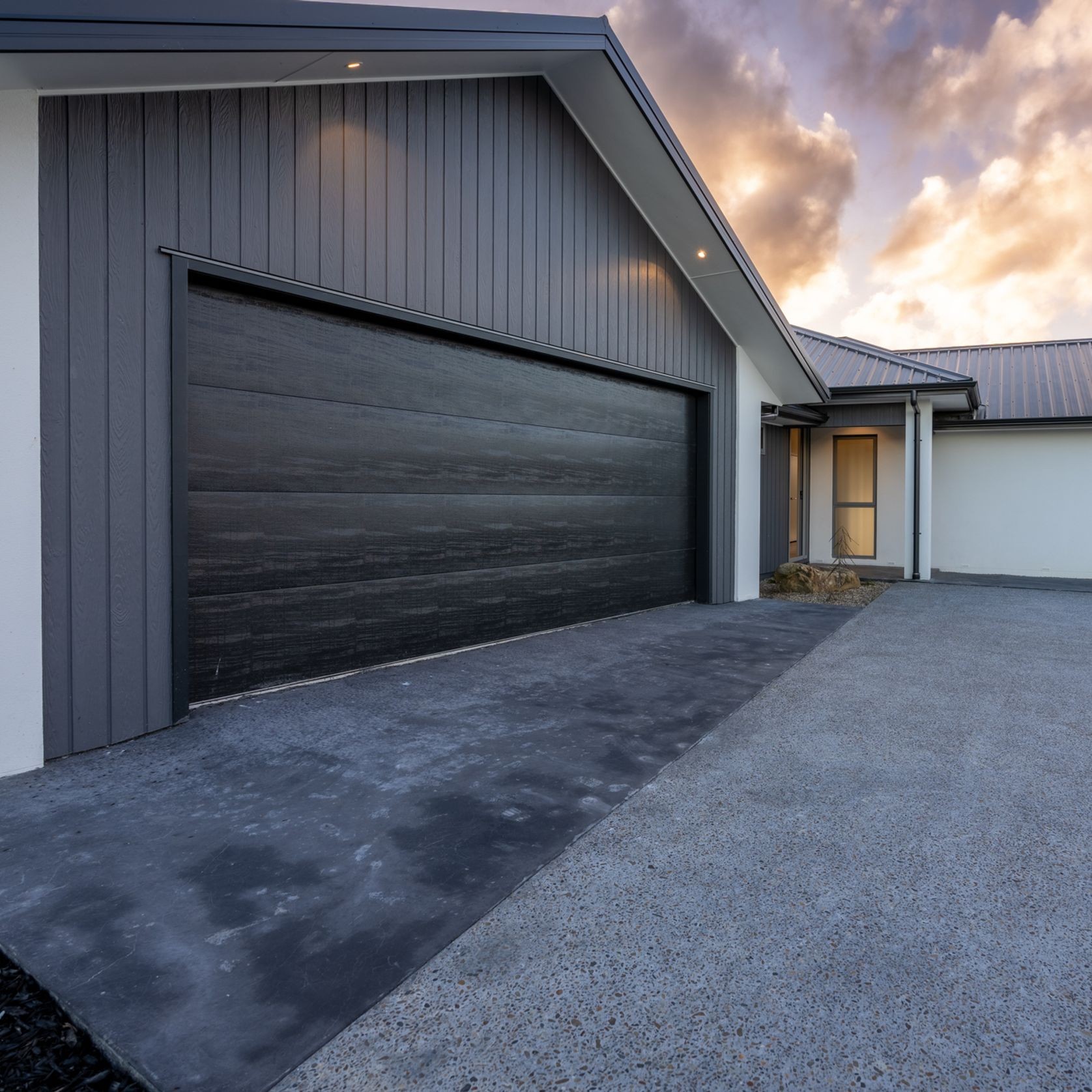 Woodgrain Colorsteel® Sectional Garage Door gallery detail image