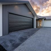 Woodgrain Colorsteel® Sectional Garage Door gallery detail image