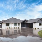 Woodgrain Colorsteel® Sectional Garage Door gallery detail image