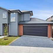 Woodgrain Colorsteel® Sectional Garage Door gallery detail image