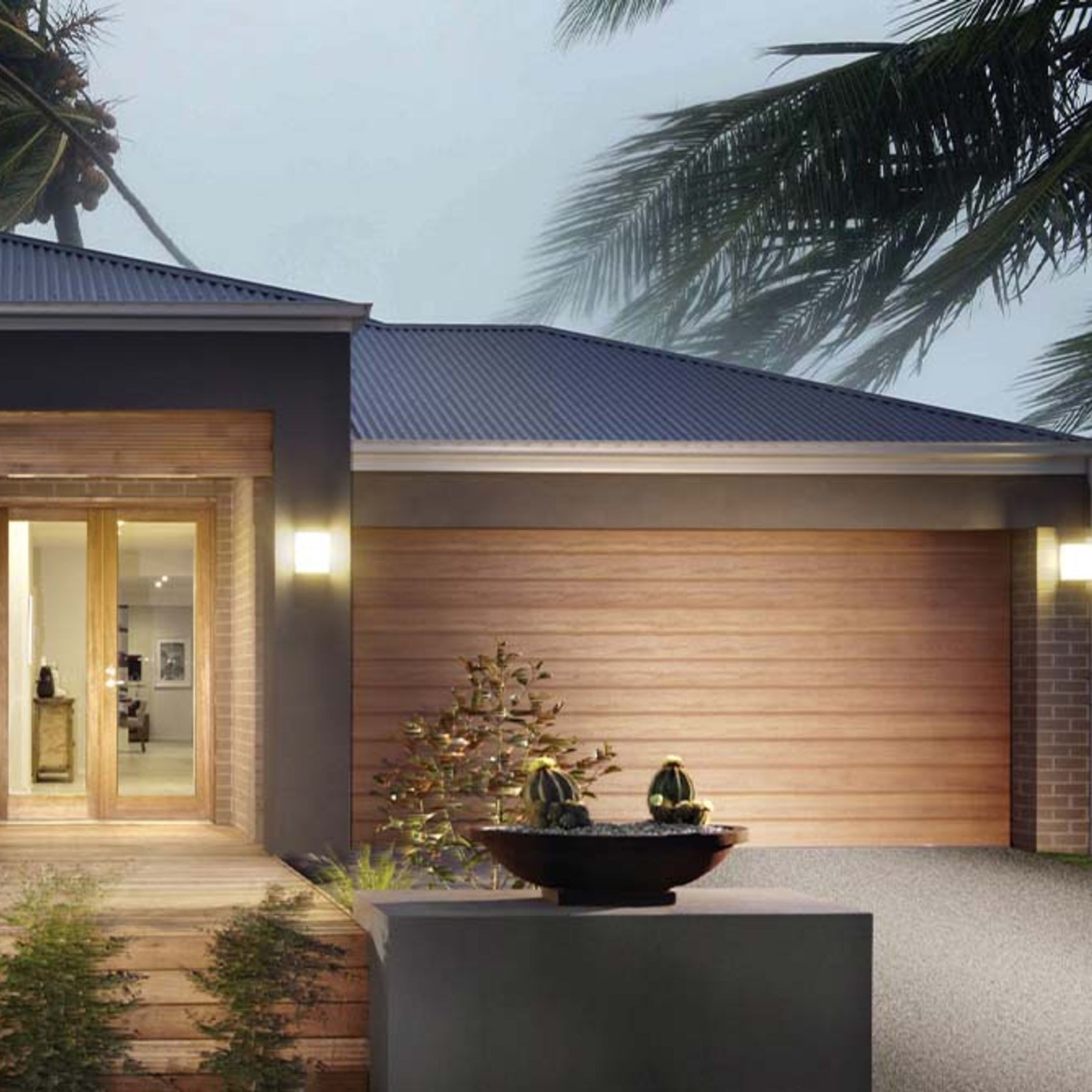 Strut-LockTM Wind Rated Sectional Doors | Cyclone Doors gallery detail image
