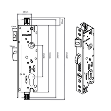 Yale Induro 4-Point Mortice Lock gallery detail image