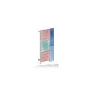 NATURAL 12 Bar 650mm Straight Heated Towel Rail with PTSelect Switch gallery detail image