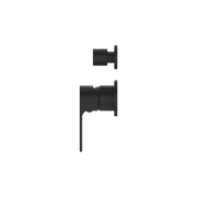 Bianca Shower Mixer & Divertor Back Plate | Matte Black gallery detail image