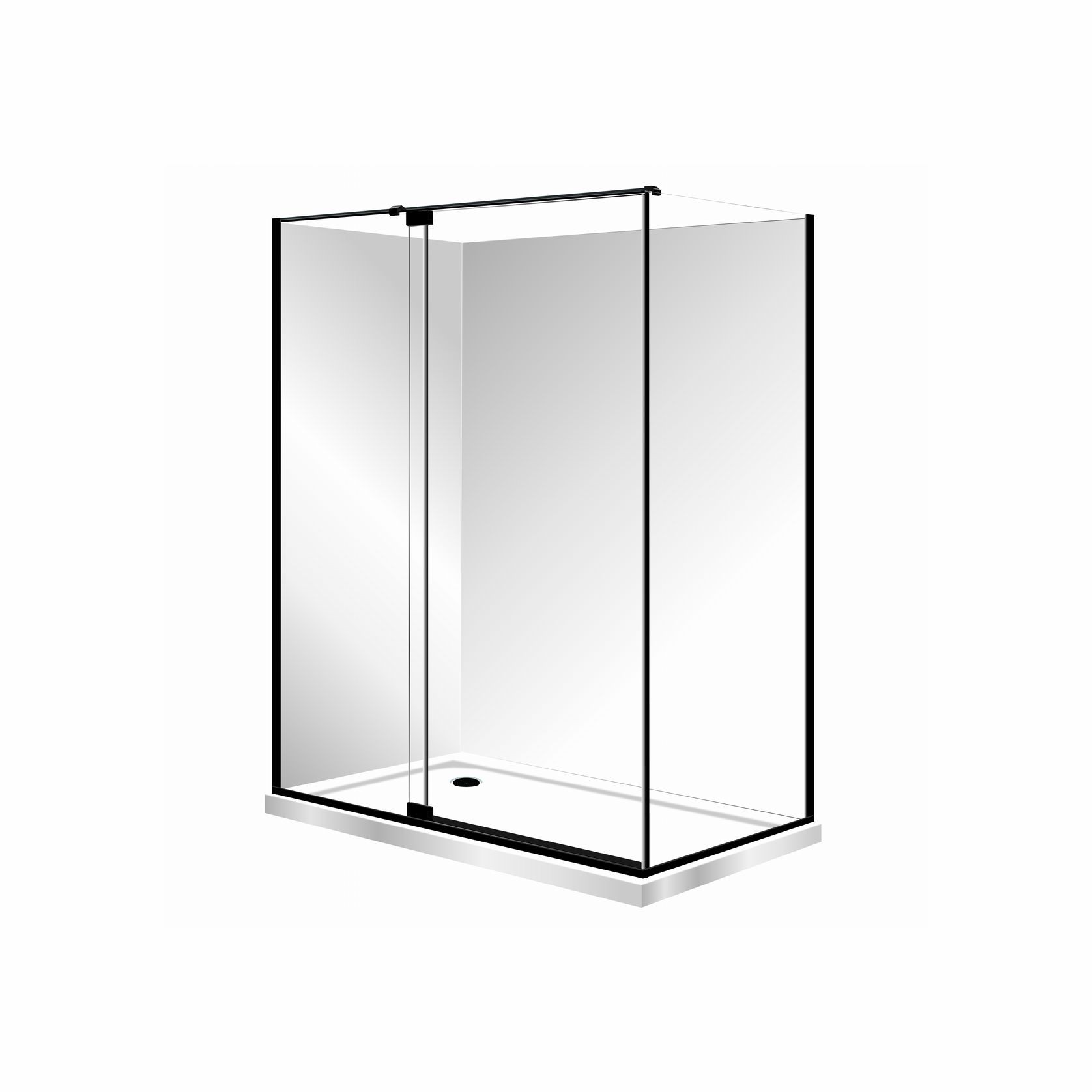 Adjustable Frameless Pivot Square 1200×1000 gallery detail image