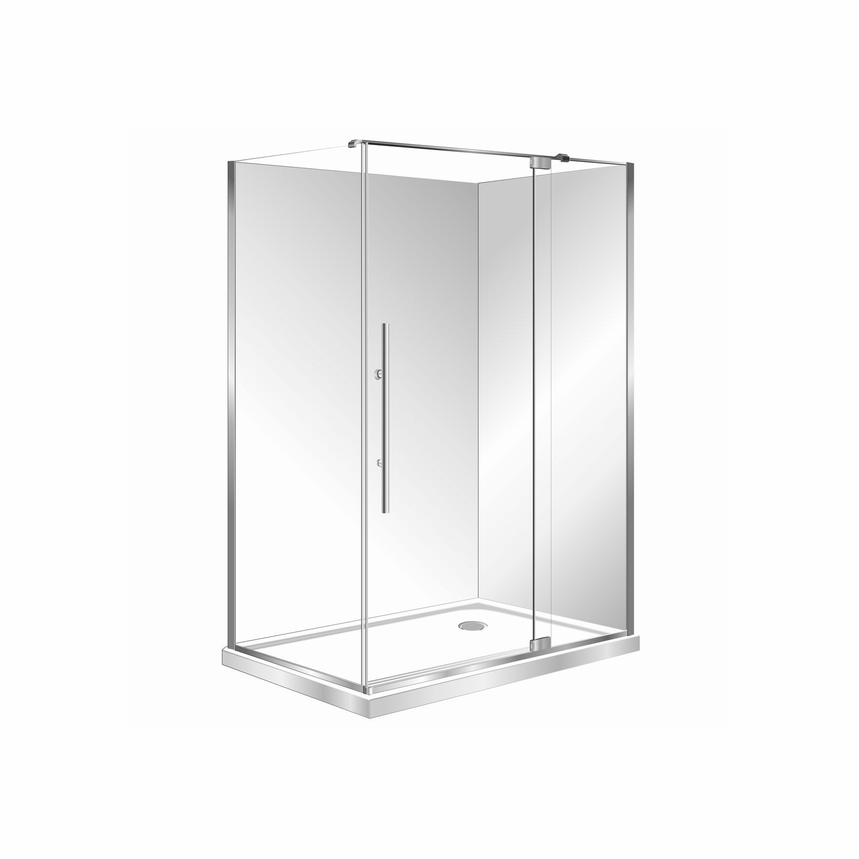Adjustable Frameless Pivot Square 1400×1000 gallery detail image