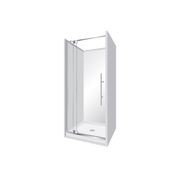 Adjustable Frameless Pivot Alcove 900 gallery detail image