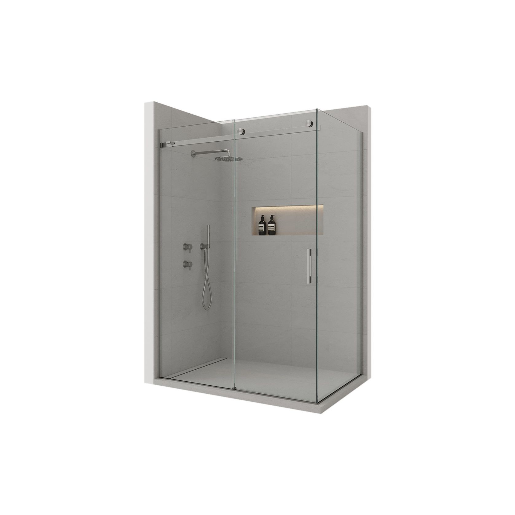 Linea Quattro Tiled Shower gallery detail image