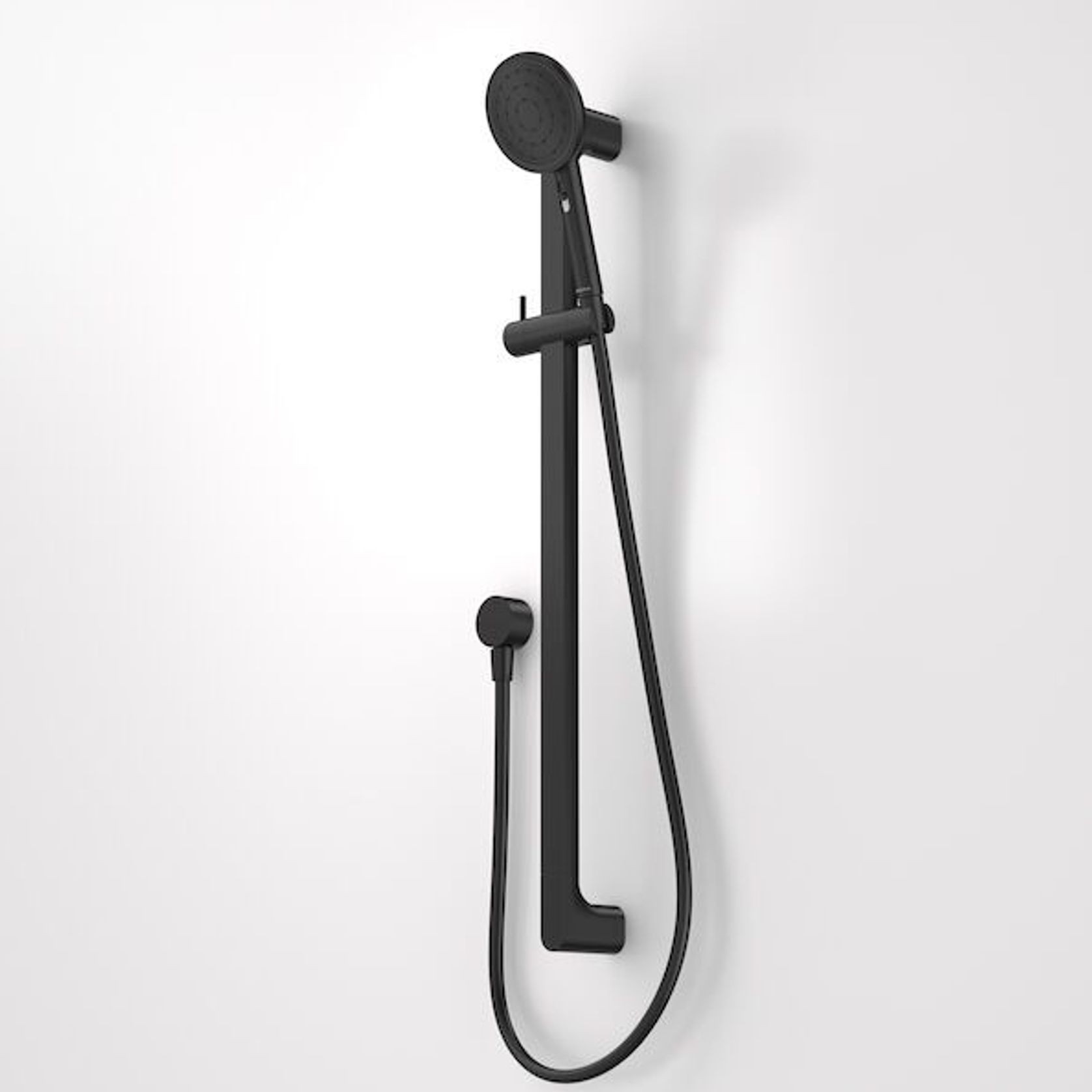 Urbane II Universal Rail Shower - Black gallery detail image