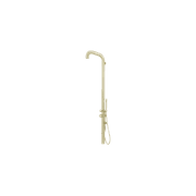 Pacific Outdoor Shower Tower Brushed Gold gallery detail image