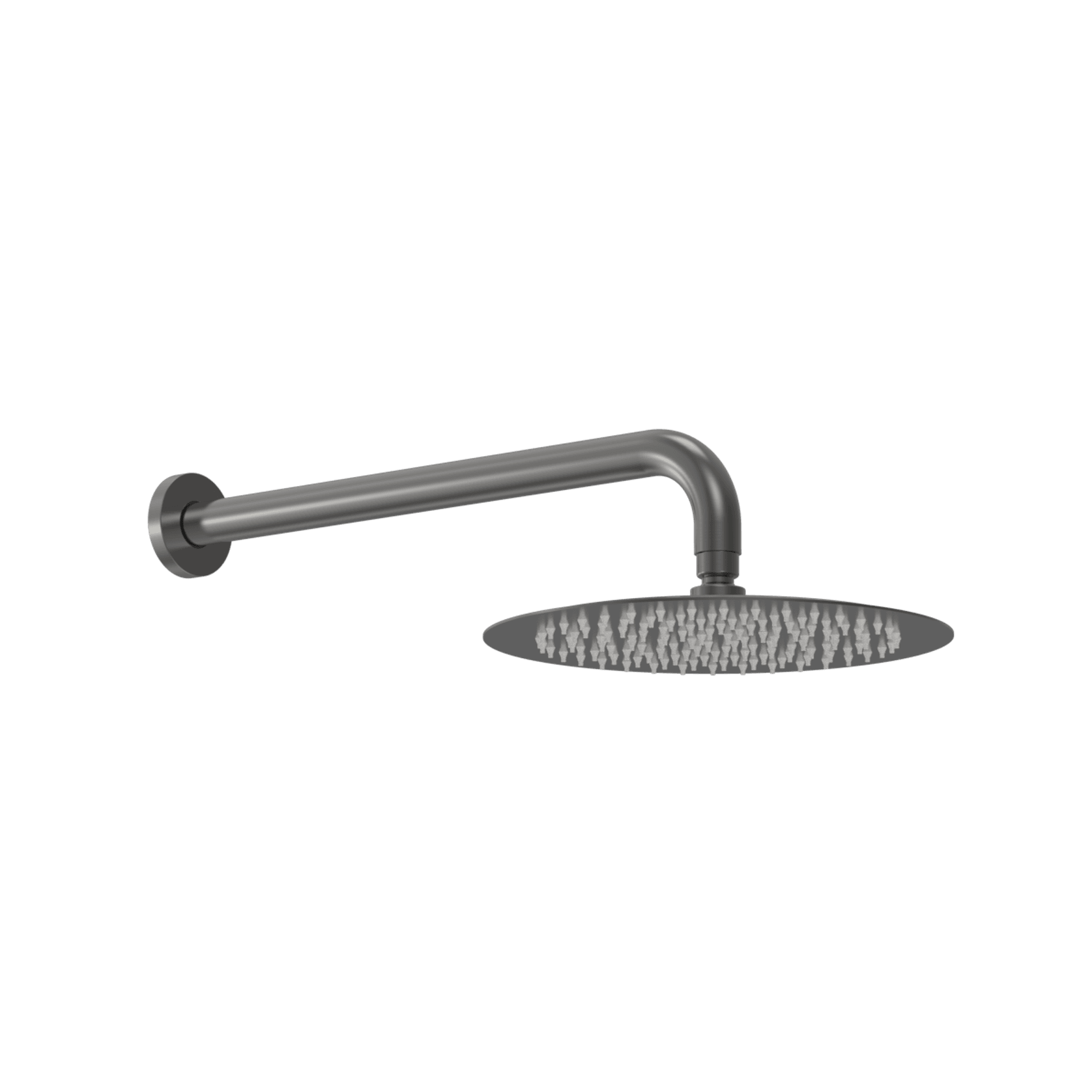 Tube Wall Mount Rainhead 250mm gallery detail image