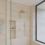 Mira Brushed Brass Gold Hand Shower and Hose gallery detail image