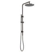 Mira Brushed Gunmetal Shower Rail Twin Set gallery detail image