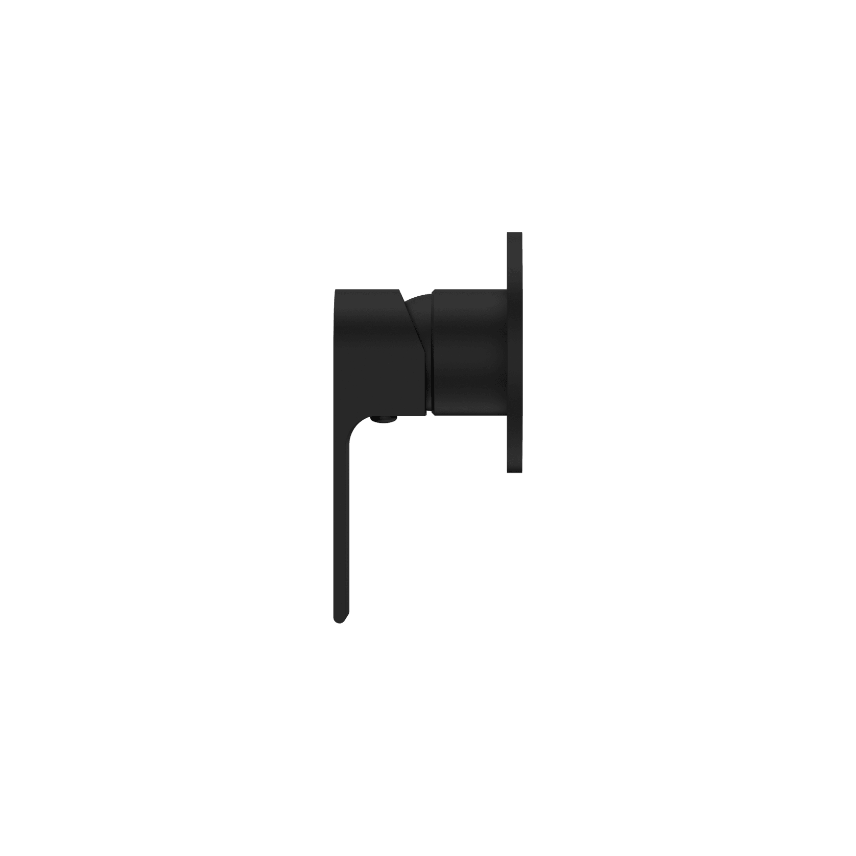 Bianca Shower Mixer 80mm Plate | Matte Black gallery detail image