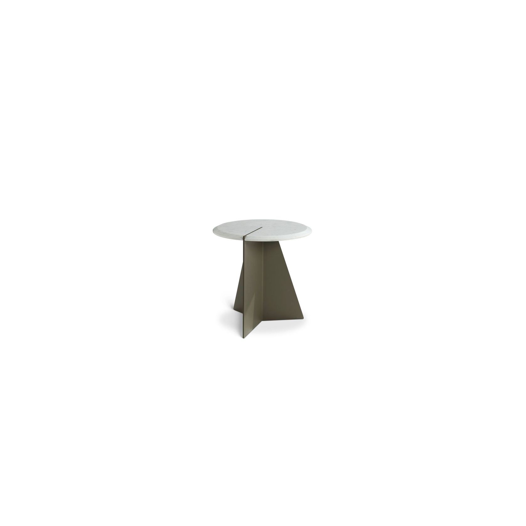 Nenuphar Bianco Carrare Pedestal Table gallery detail image