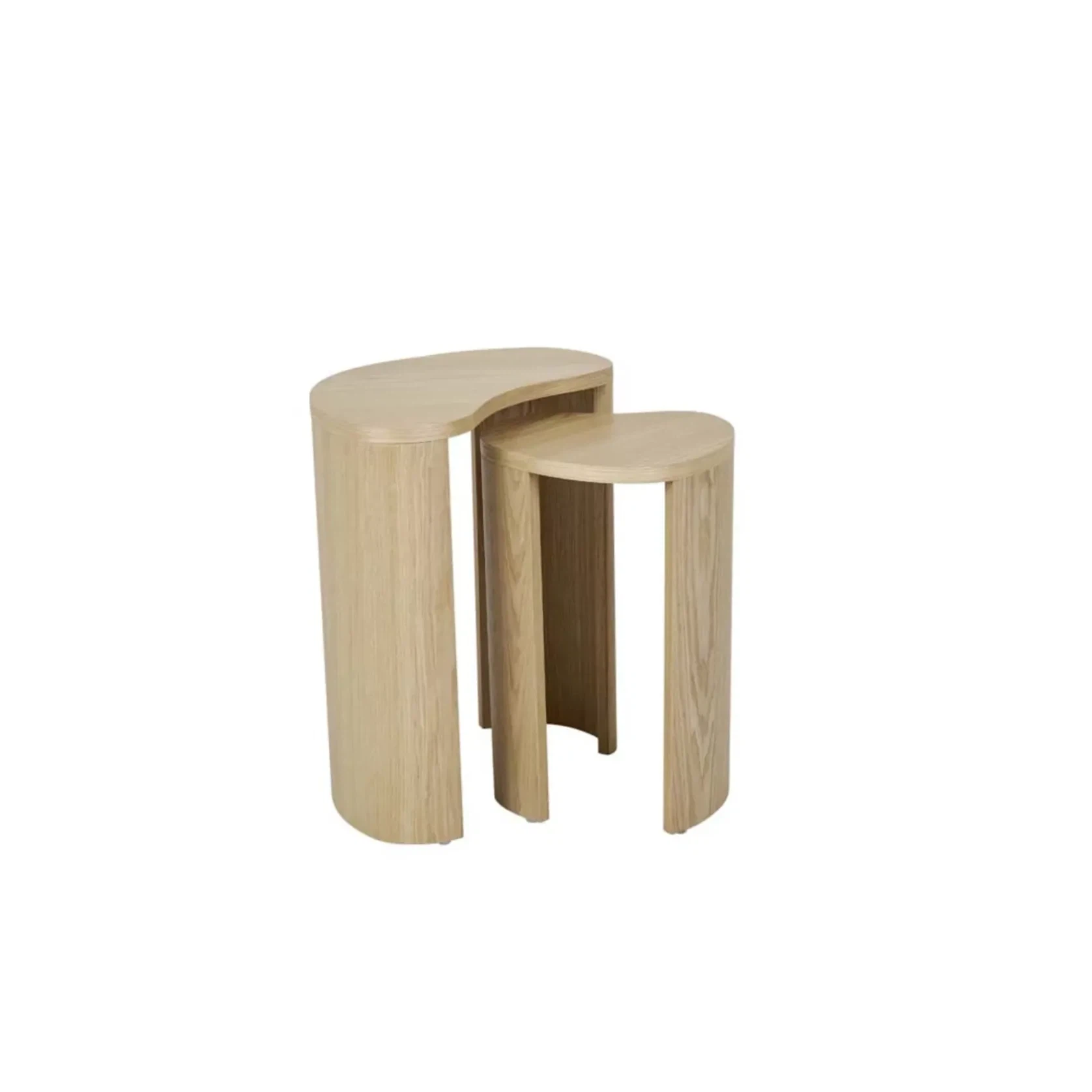 Oberon Curve Nest Side Table gallery detail image