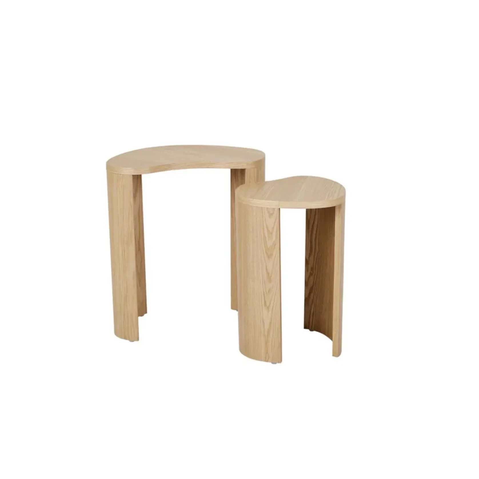 Oberon Curve Nest Side Table gallery detail image